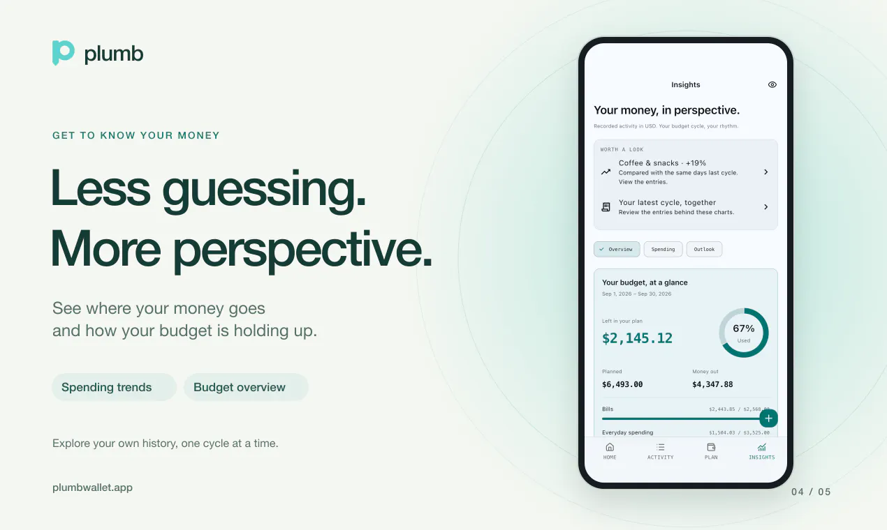 Plumb Budget & Expense Tracker gallery image