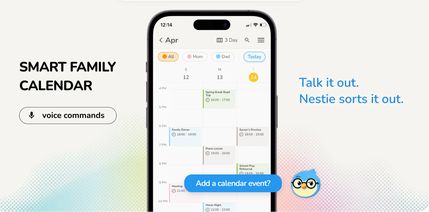 Nestify AI family organizer 截图