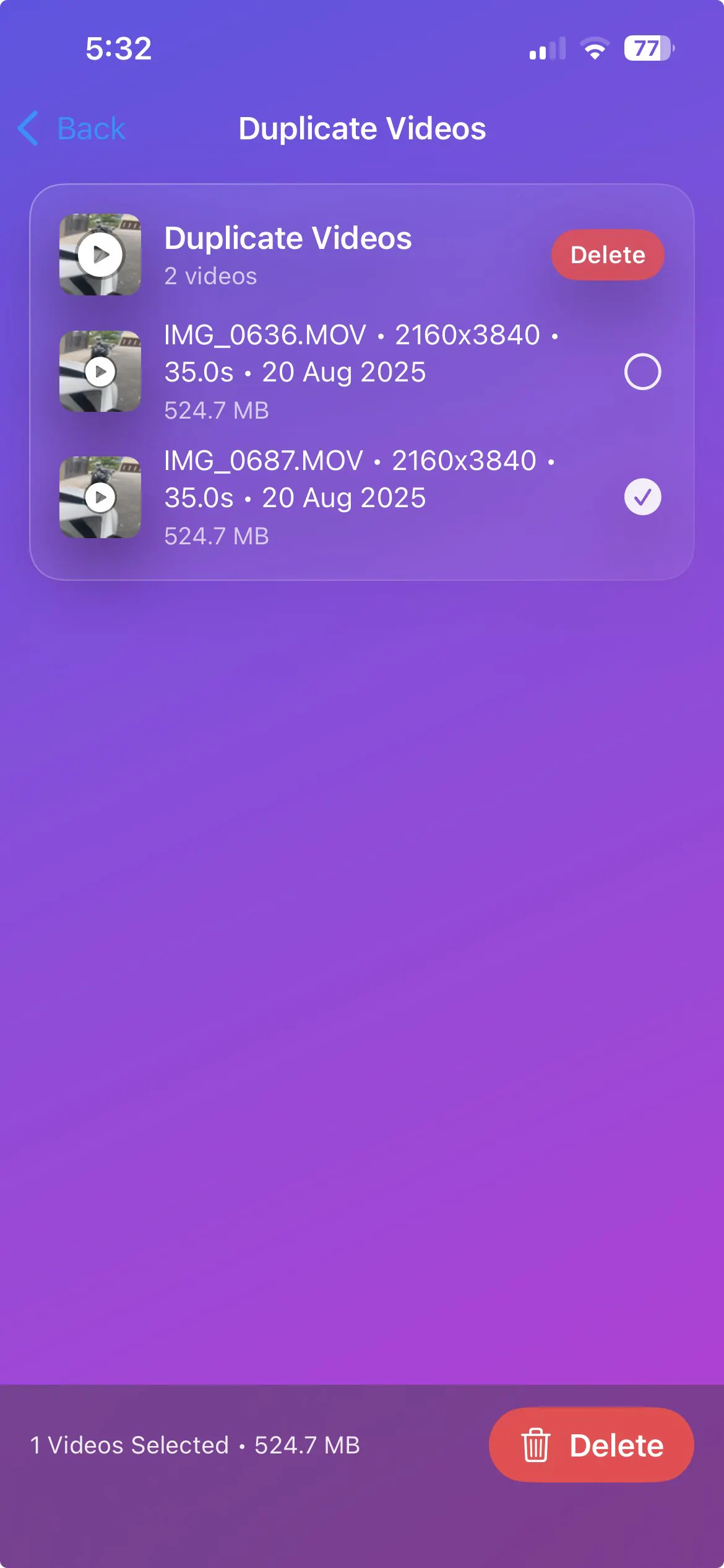 DustByte: Duplicate Cleaner gallery image
