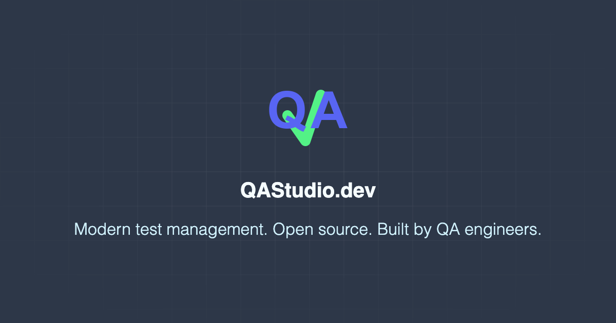 QA Studio - Main product screenshot demonstrating key features and user interface
