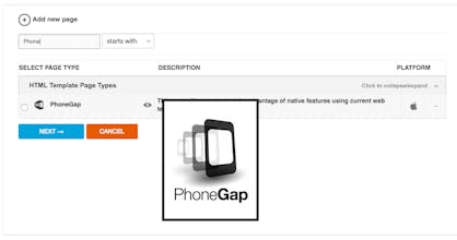 KickAppBuilder gallery image