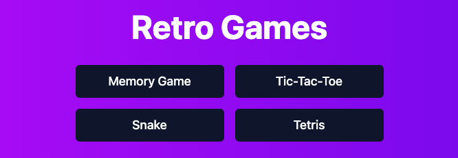 Retro Games gallery image