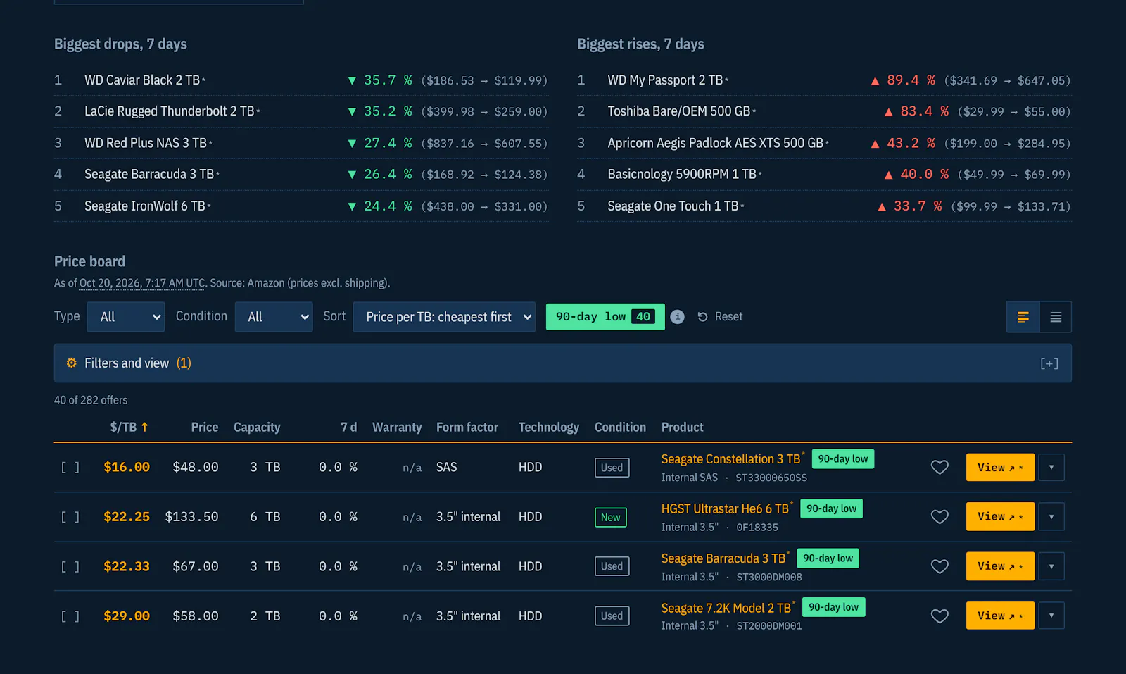 ratioDB screenshot 3
