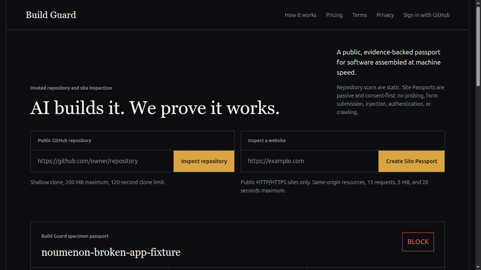 Build Guard screenshot 2