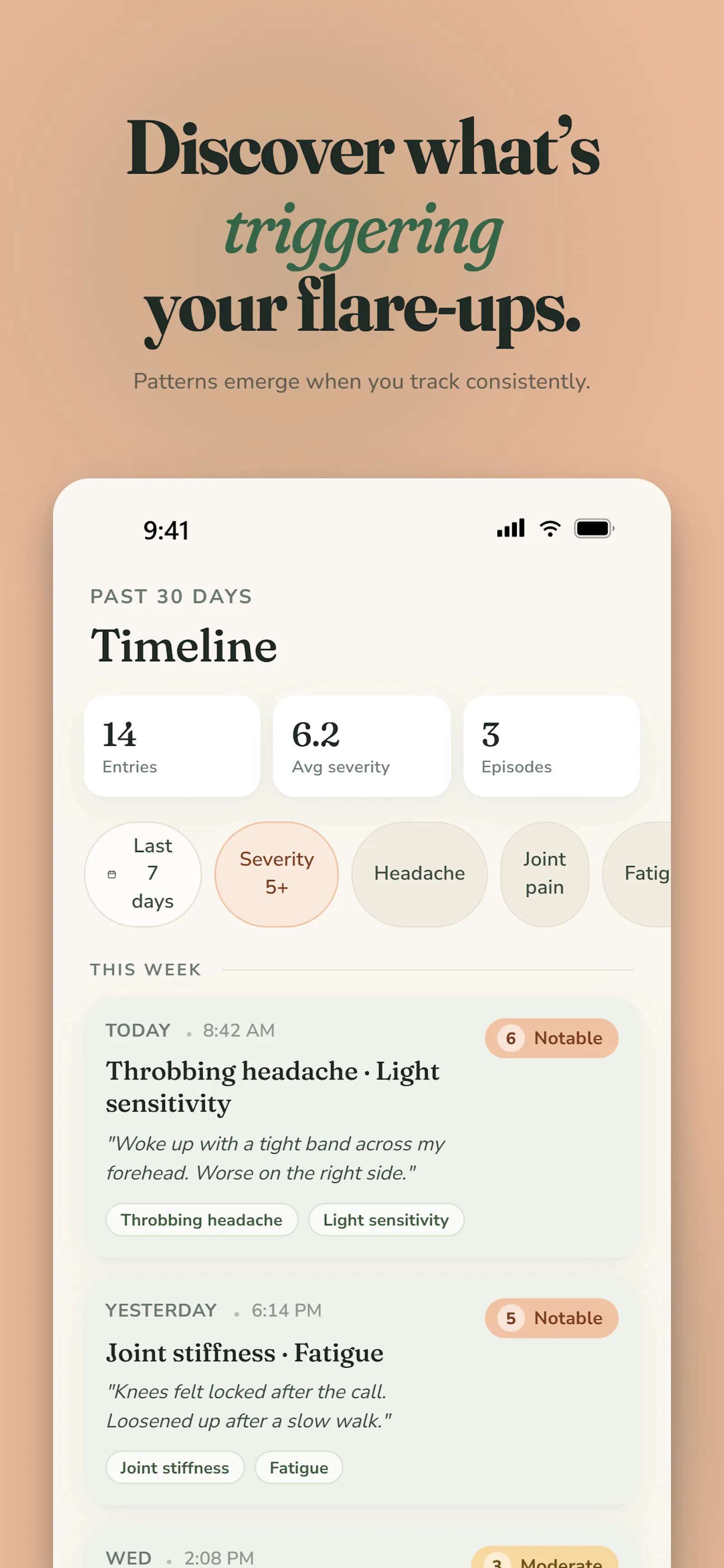 CareMind - AI Health Journal screenshot 4