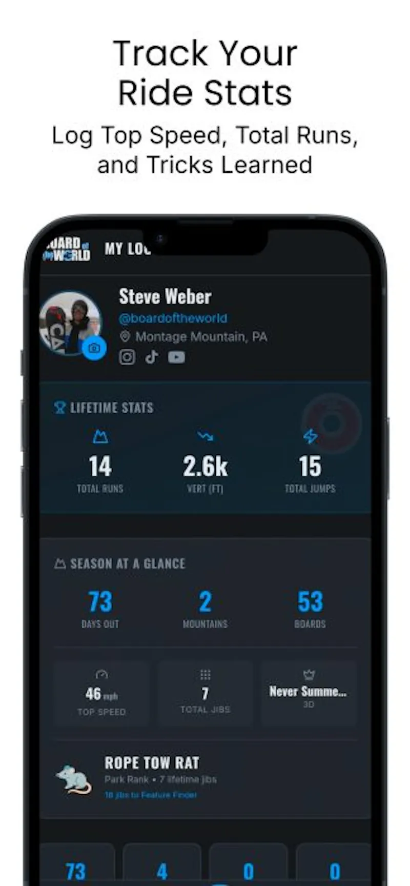 Board of the World: Snowboard screenshot 1