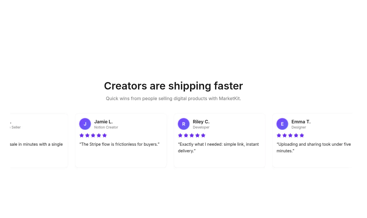 MarketKit gallery image