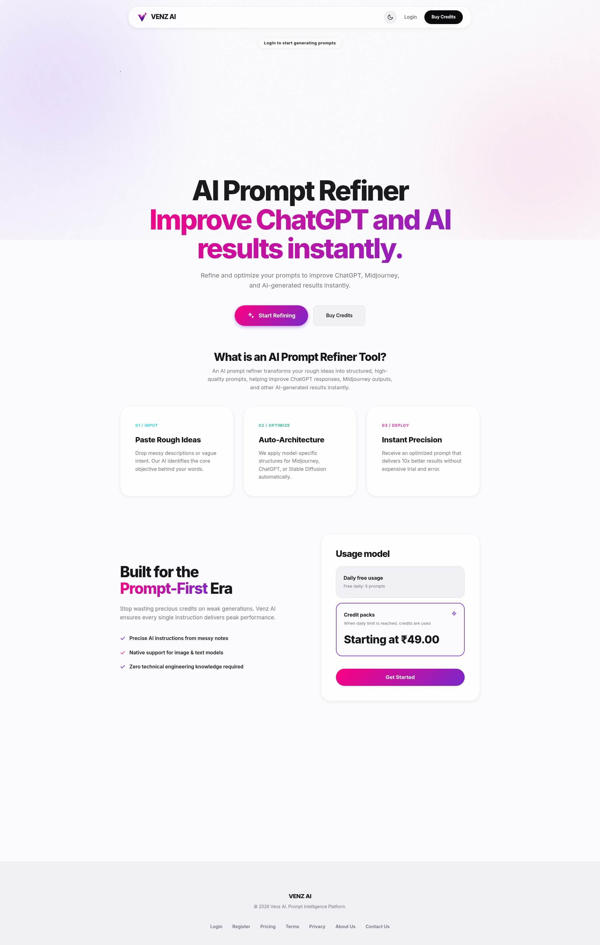Venz AI gallery image