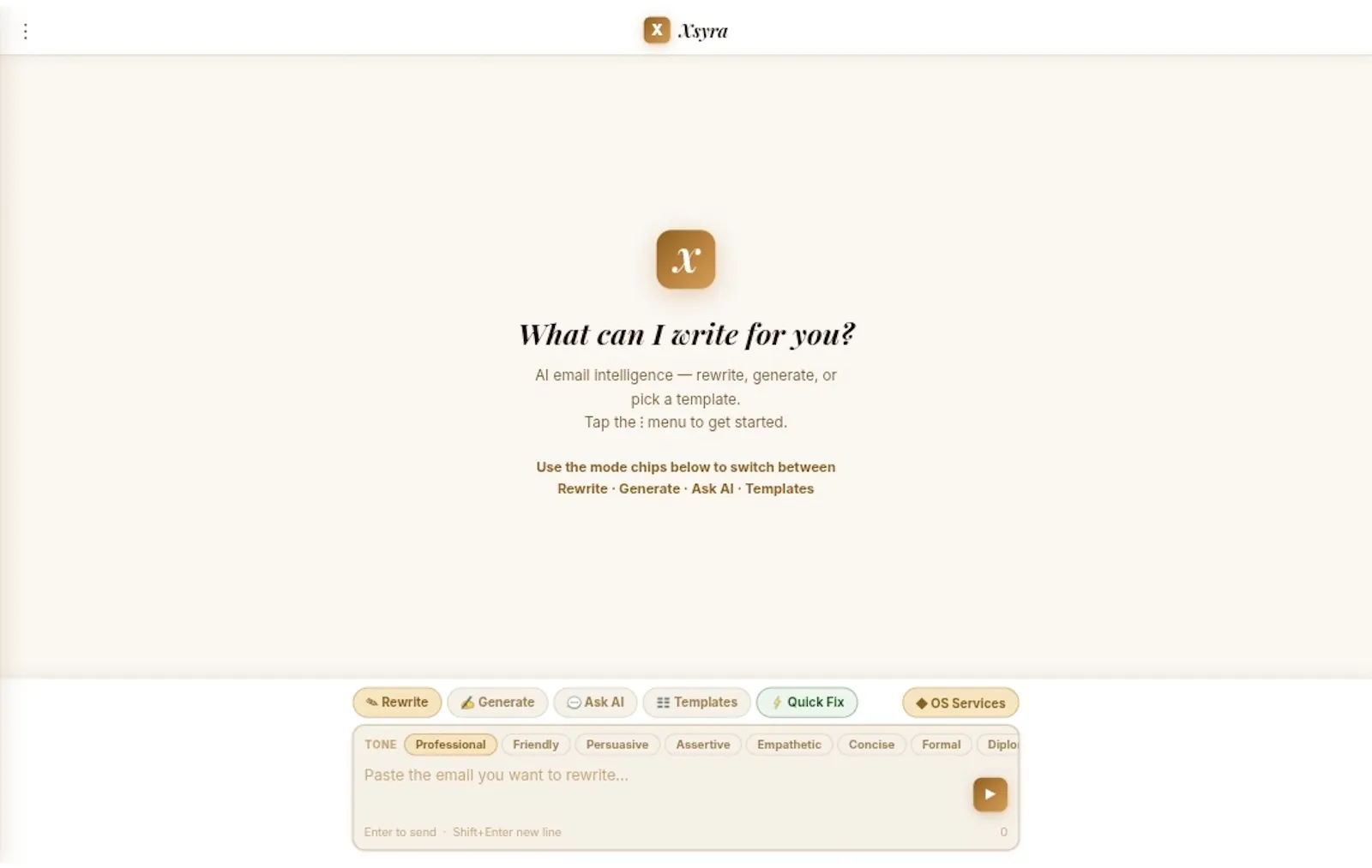 Xsyra screenshot 2