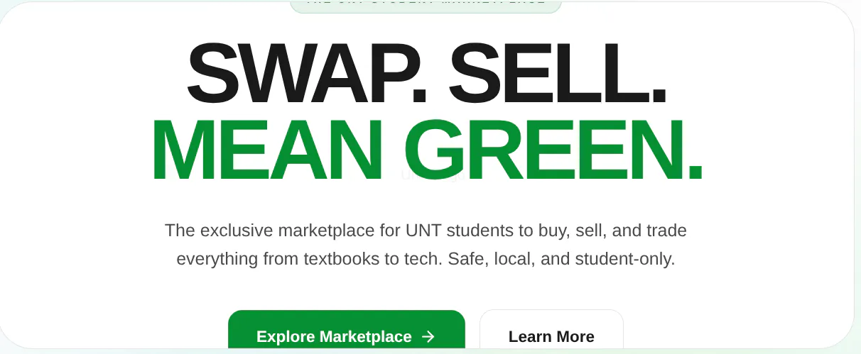 CampusSwap のプロダクトバナー