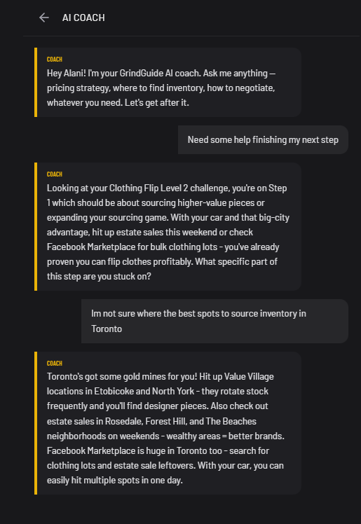 GrindGuideAI gallery image