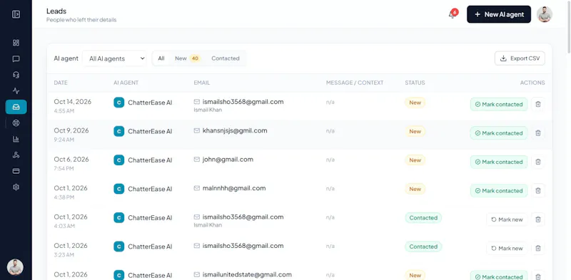 ChatterEase - AI Customer Support Agent  screenshot 7