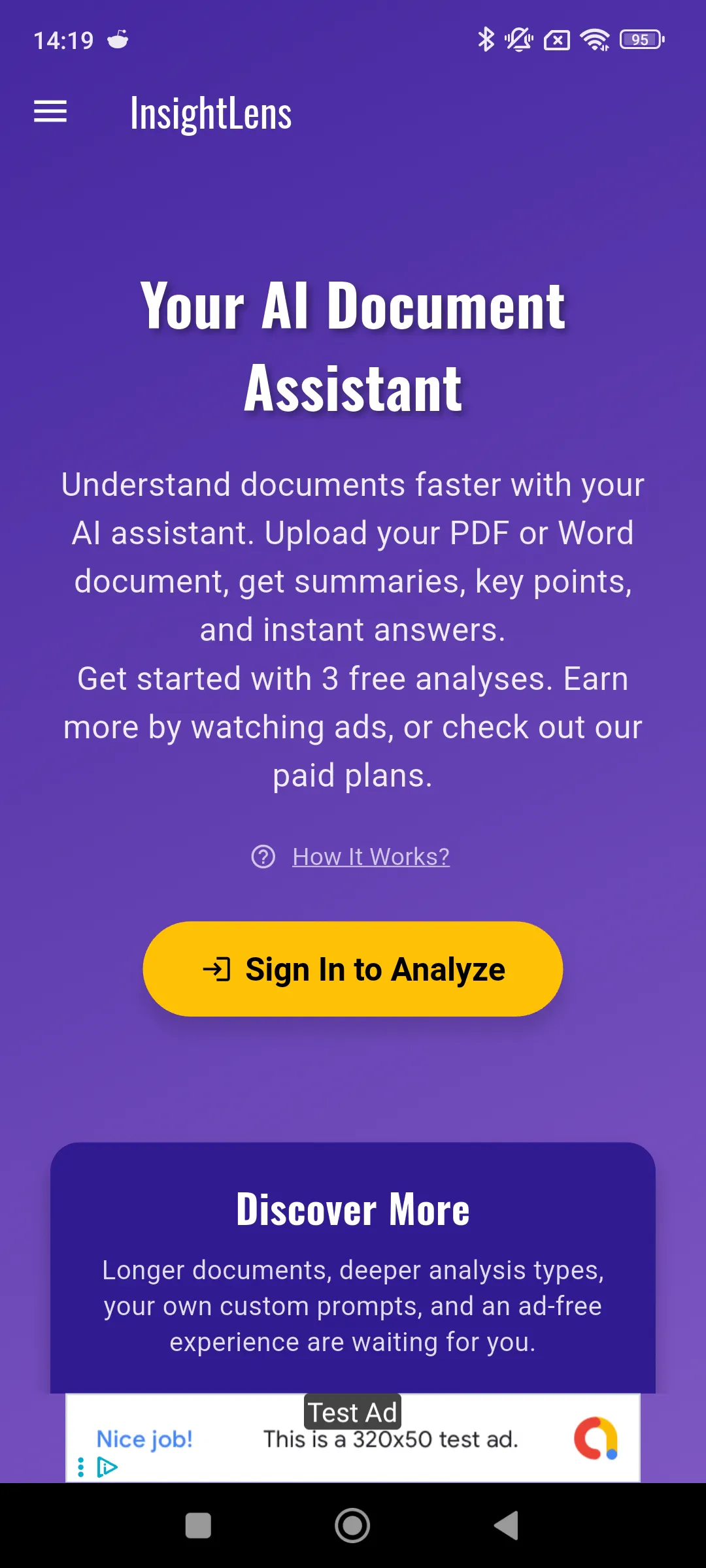 InsightLens: AI Doc Analysis gallery image