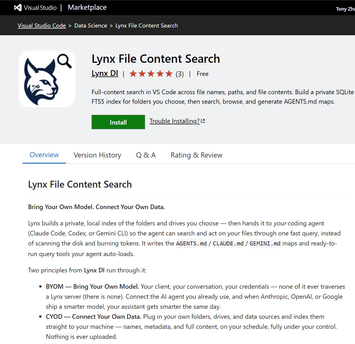 LynxDI File Search gallery image