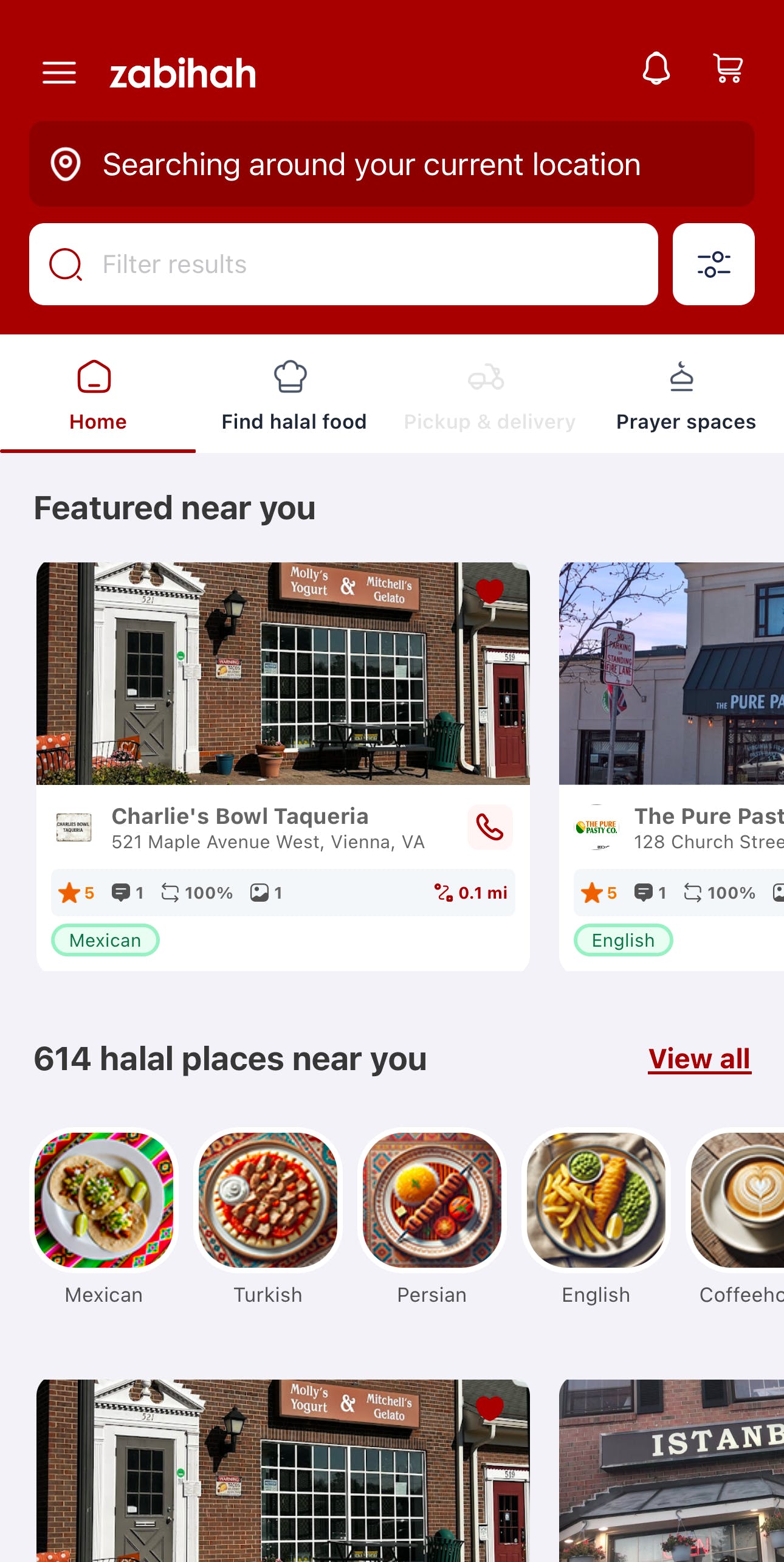 Zabihah: Find and order halal food media 1