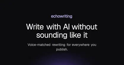 Echowriting gallery image