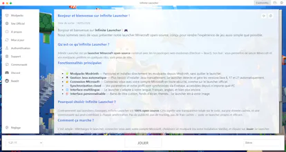 Infinite Launcher โ Minecraft Launcher gallery image