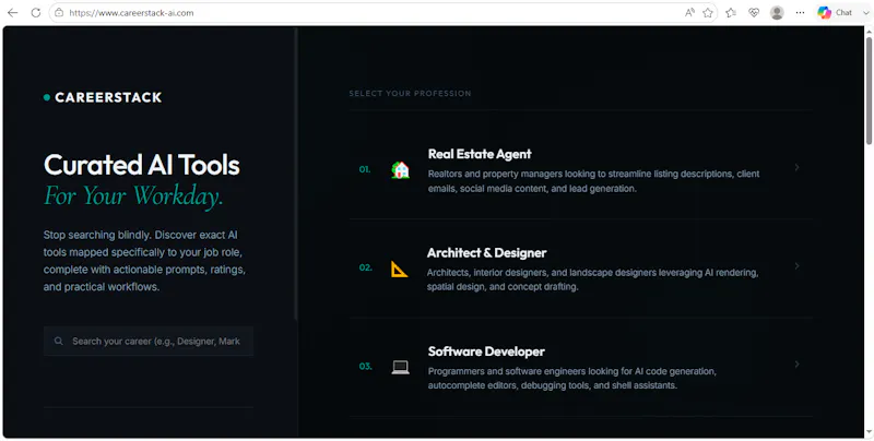 CareerStack screenshot 1