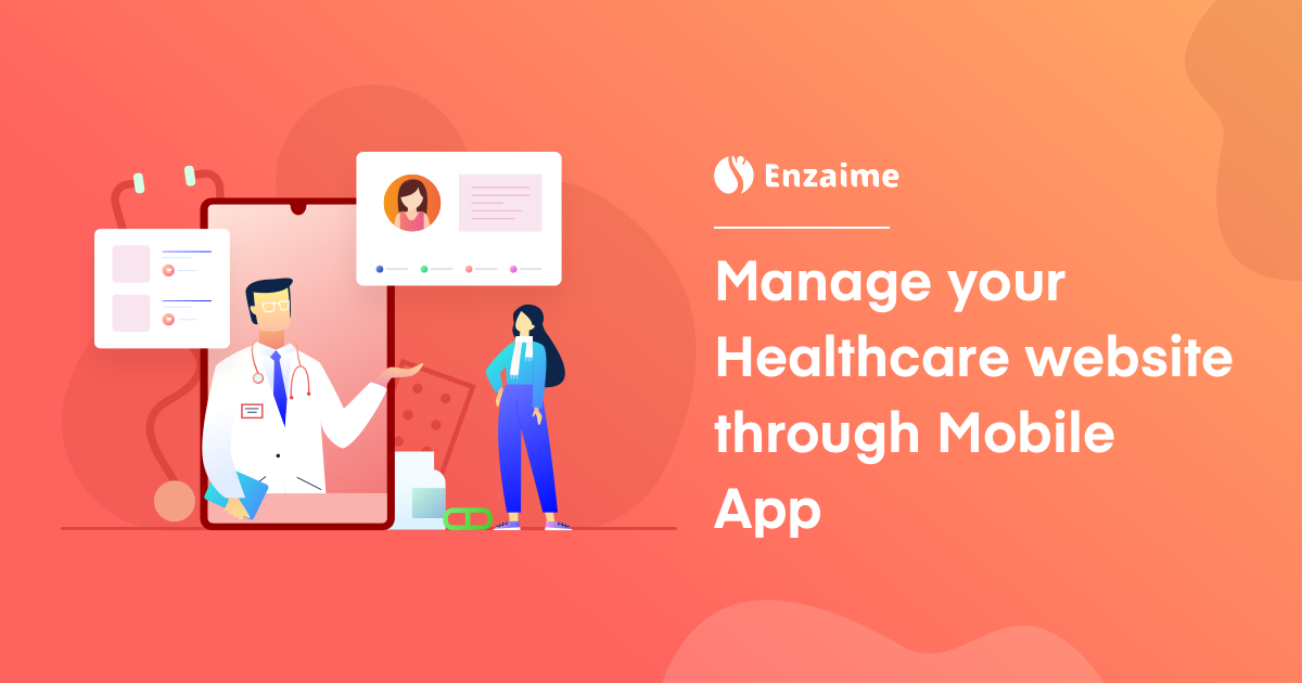 Enzaime: Customized Doctor's Web Builder gallery image