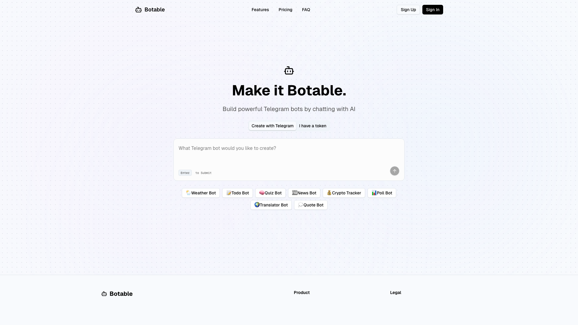 Botable gallery image