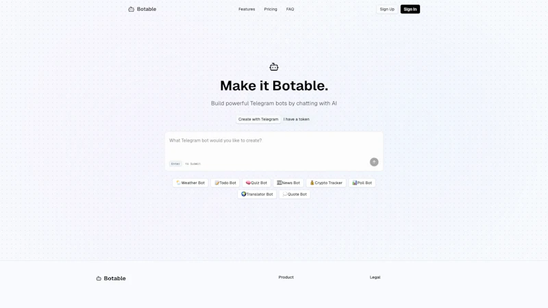 Botable screenshot 3