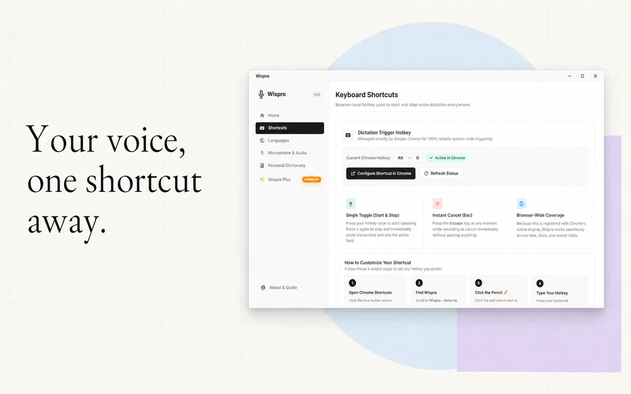 Wispro for Chrome  gallery image