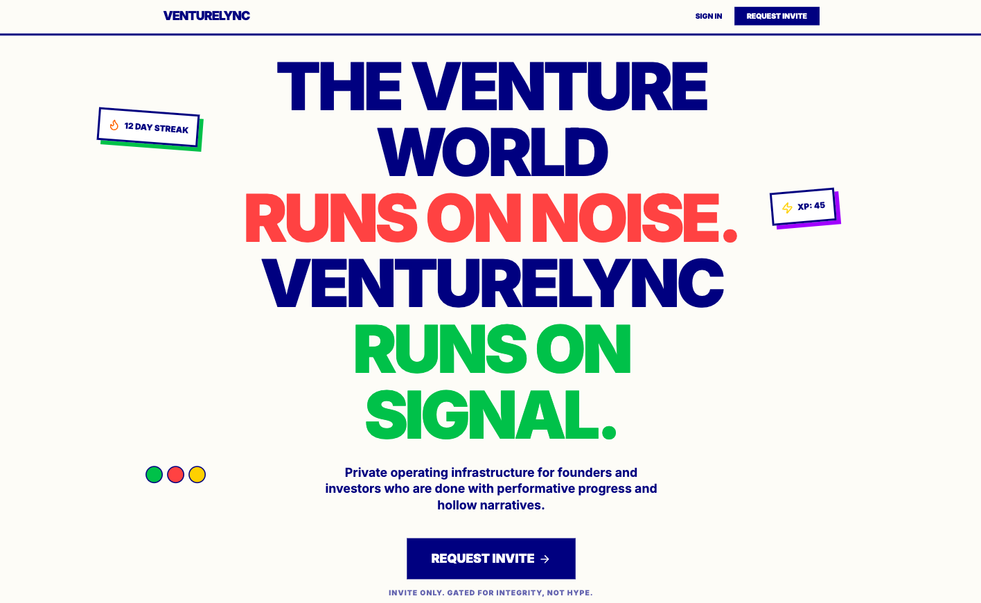 VentureLync Web App and Landing Site gallery image