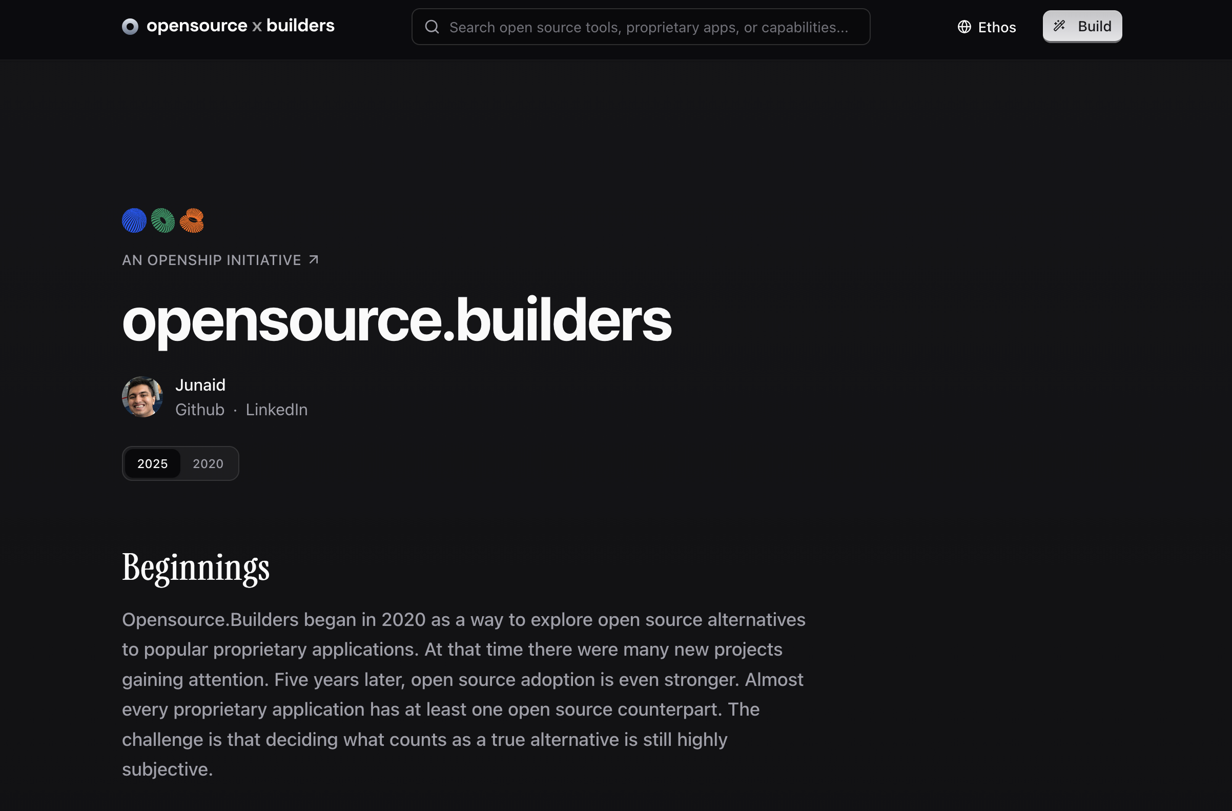 Opensource Builders - Screenshot 4 preview