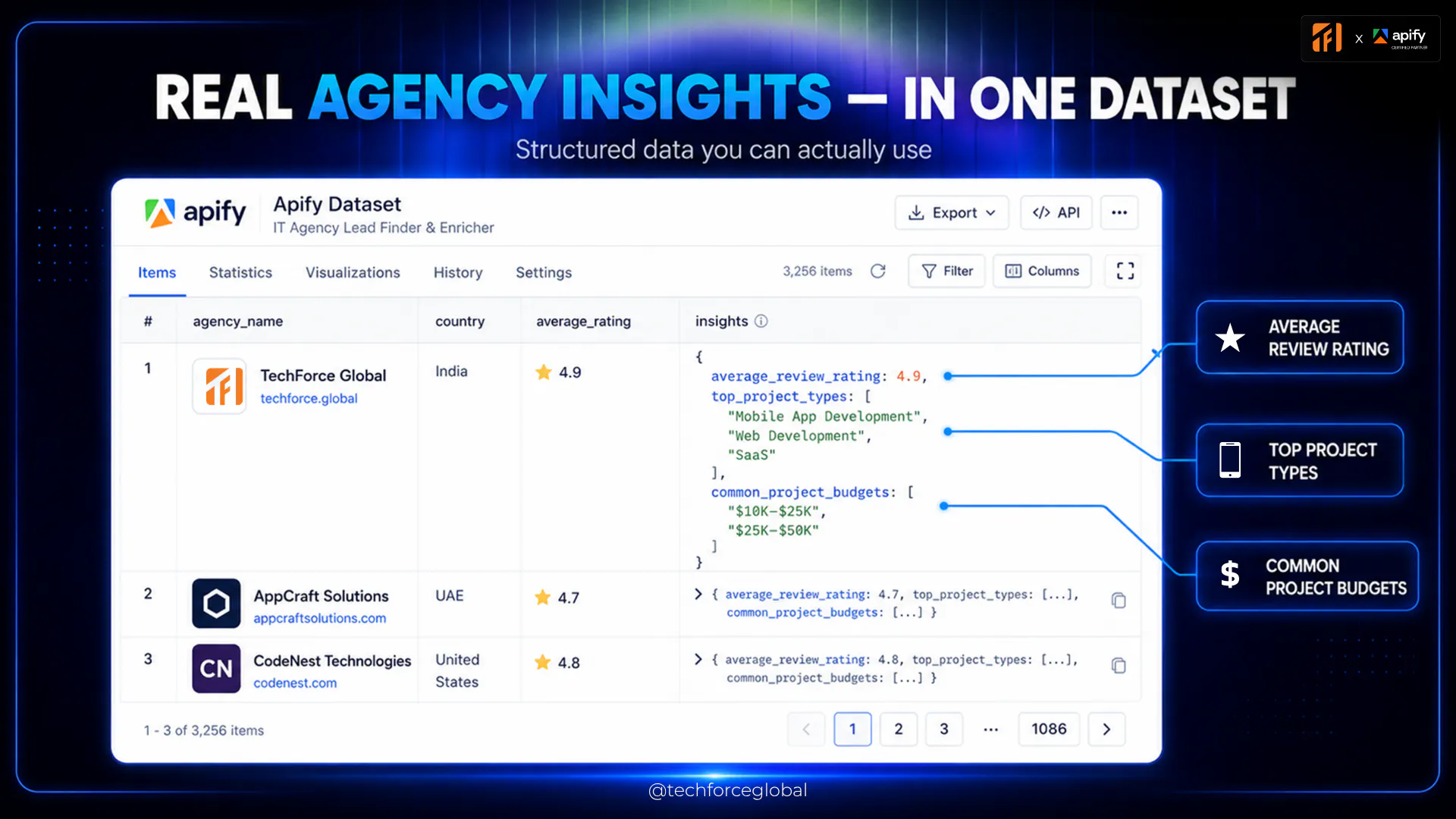 TopDevelopers Scraper - IT Agency Leads gallery image