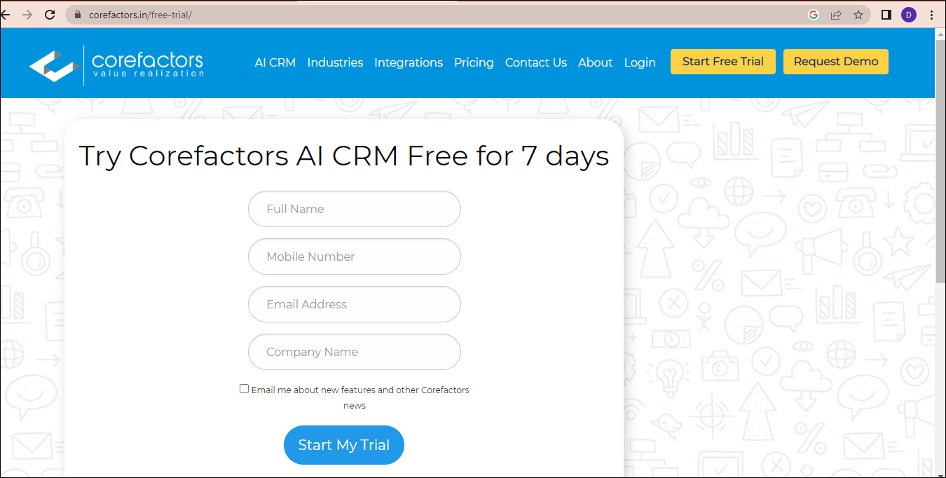 Corefactors AI CRM - 가치 실현 미디어 4