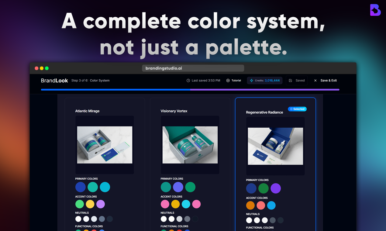 BrandingStudio.ai - Screenshot 4 showing product features and functionality
