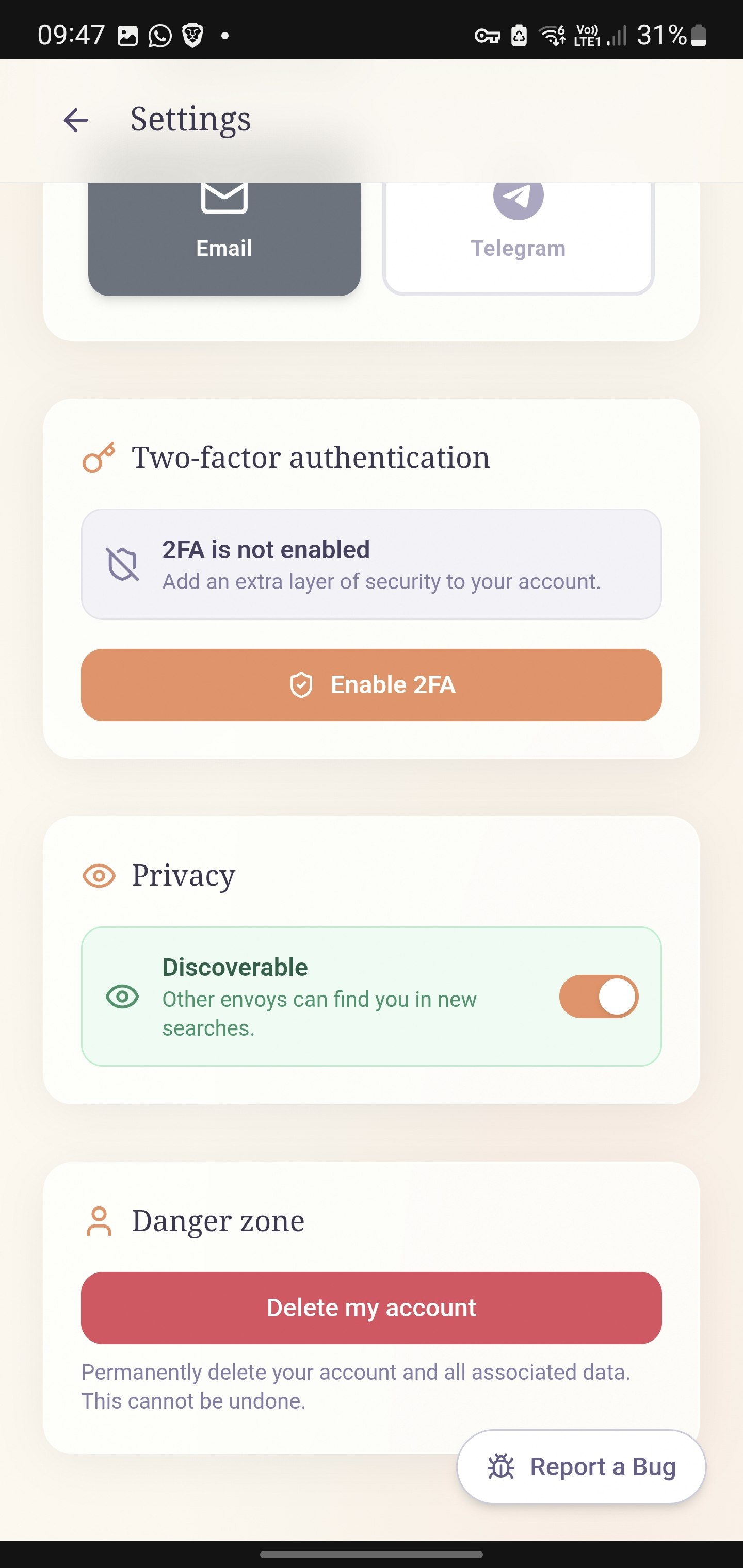 Anvoie - Screenshot 5 showing product features and functionality