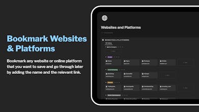 Notion Bookmark Manager gallery image