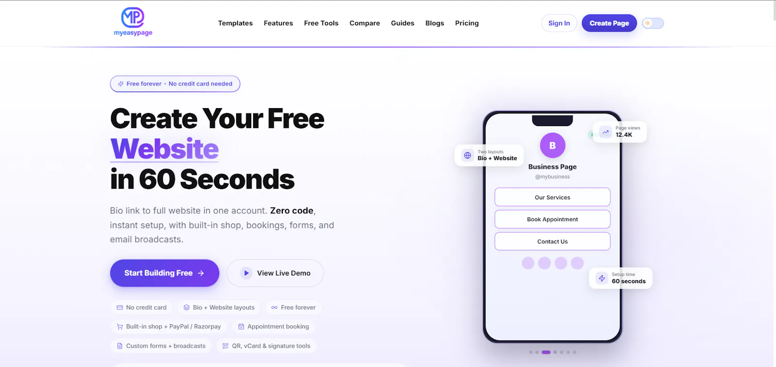 myeasypage 2.0 screenshot 1