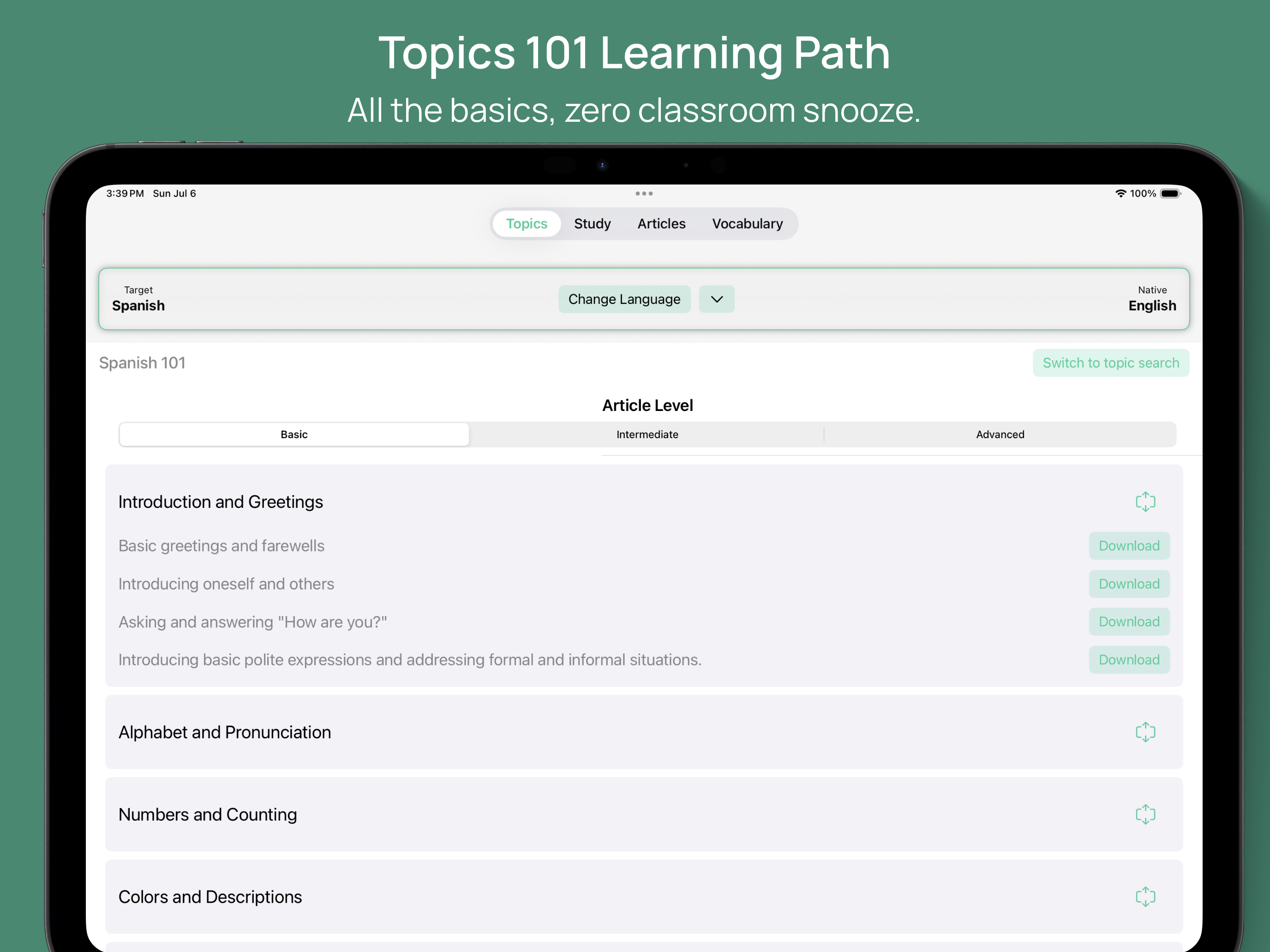 Linguix Learning - Screenshot 2 showing product features and functionality