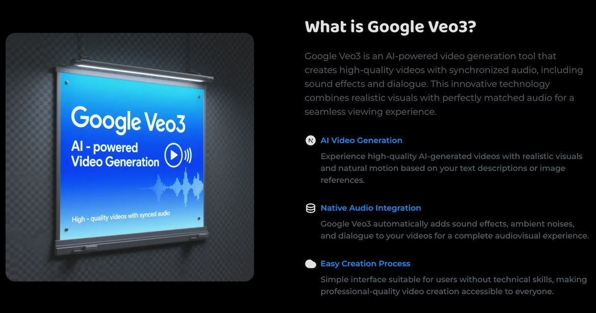 وسائط veoify - اكتشف عالم إبداعات Google VEO3 1