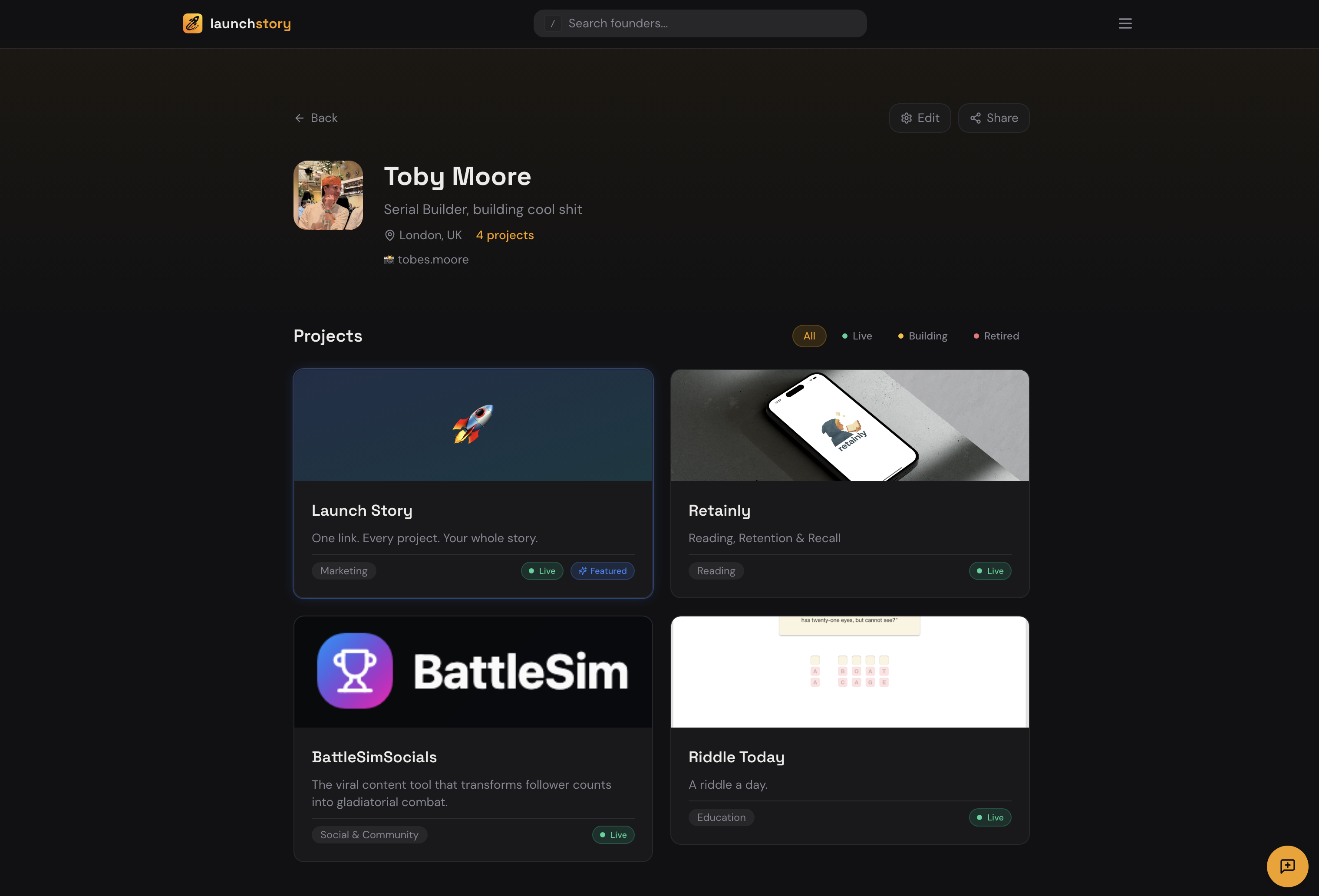 launchstory gallery image