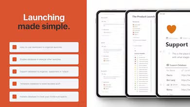Sucesso no Producthunt - Eleve a estreia do seu produto com o Painel de Lançamento do Produto, projetado para manter a organização e estar à frente da concorrência.