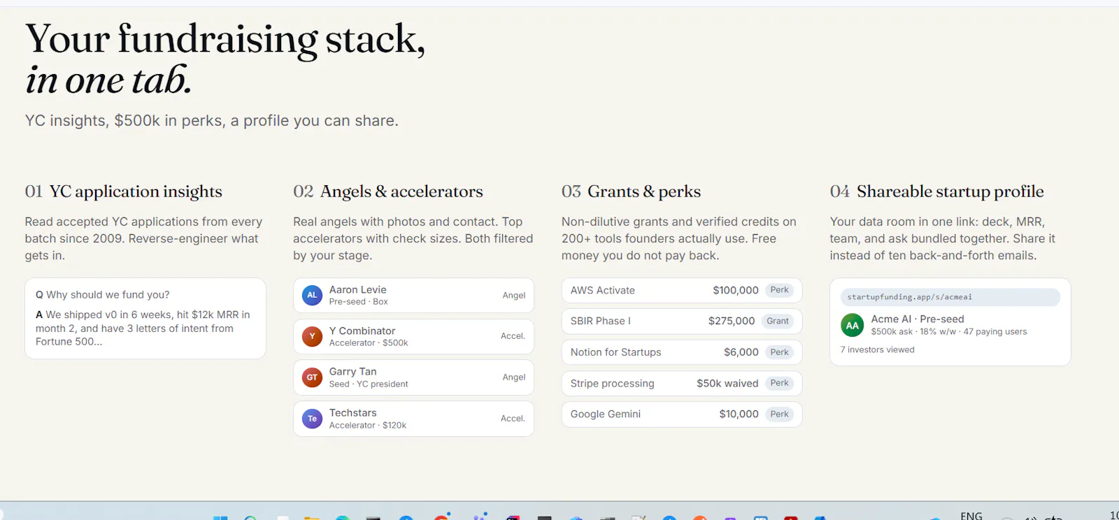 Startup PMF To Funding screenshot 3