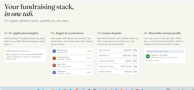 Startup PMF To Funding screenshot 3