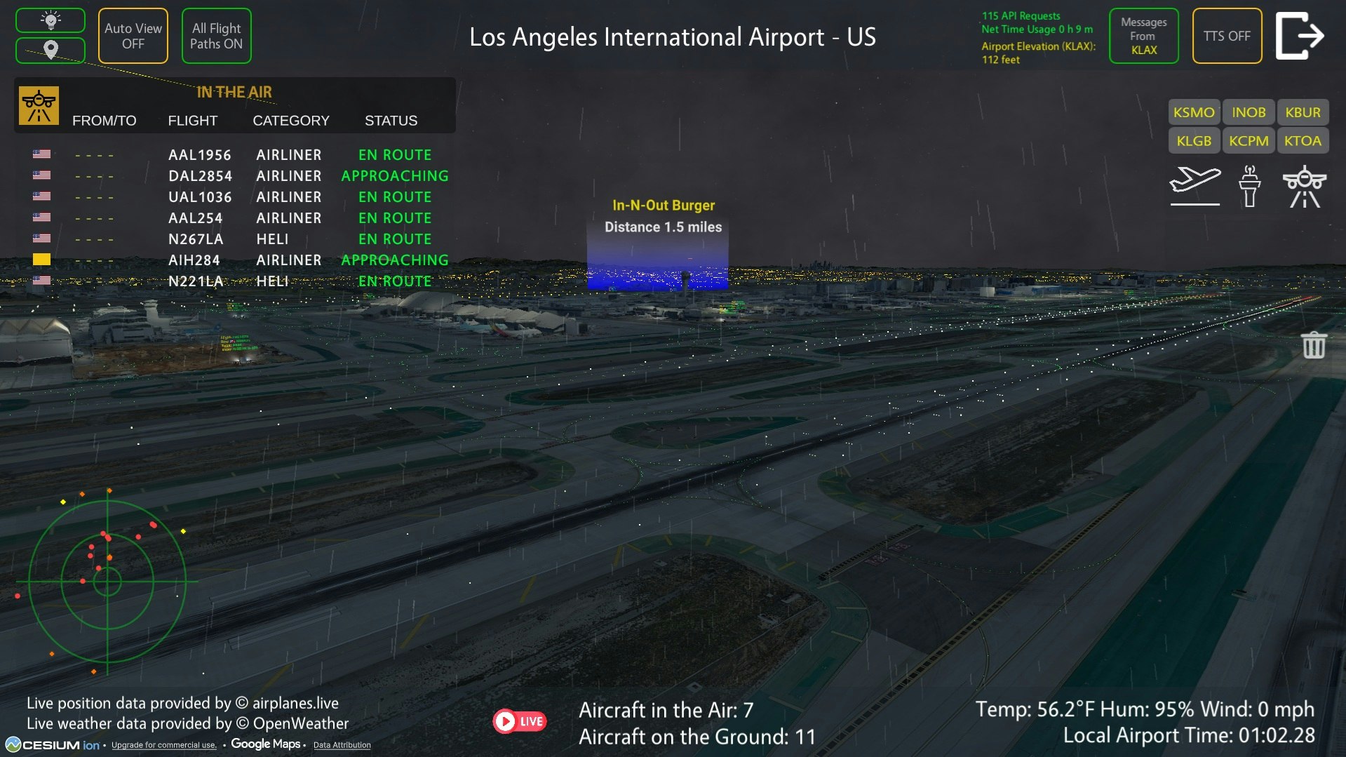 Airport Live Traffic Viewer gallery image