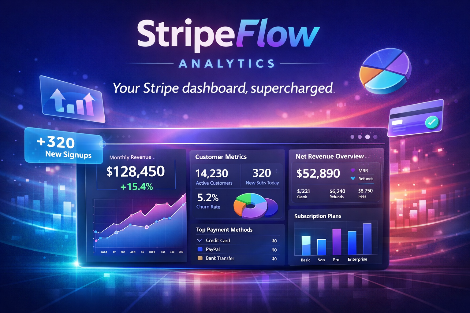 StripeFlow Analytics gallery image