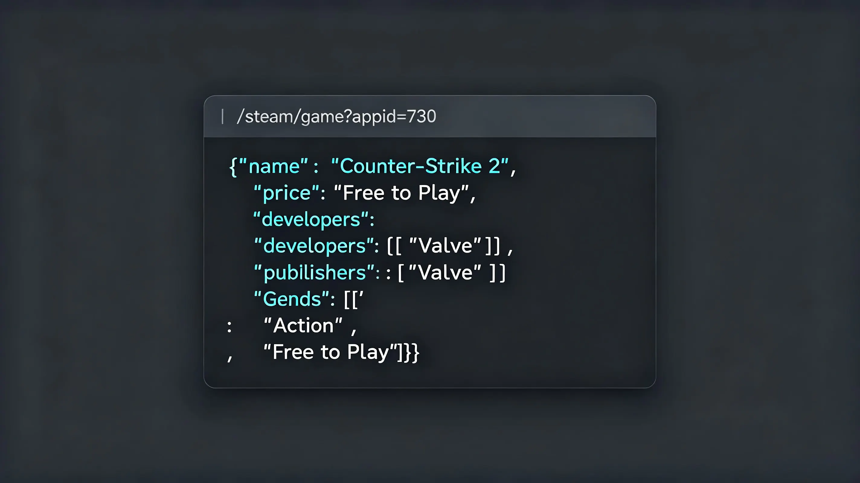 Steam Data API gallery image