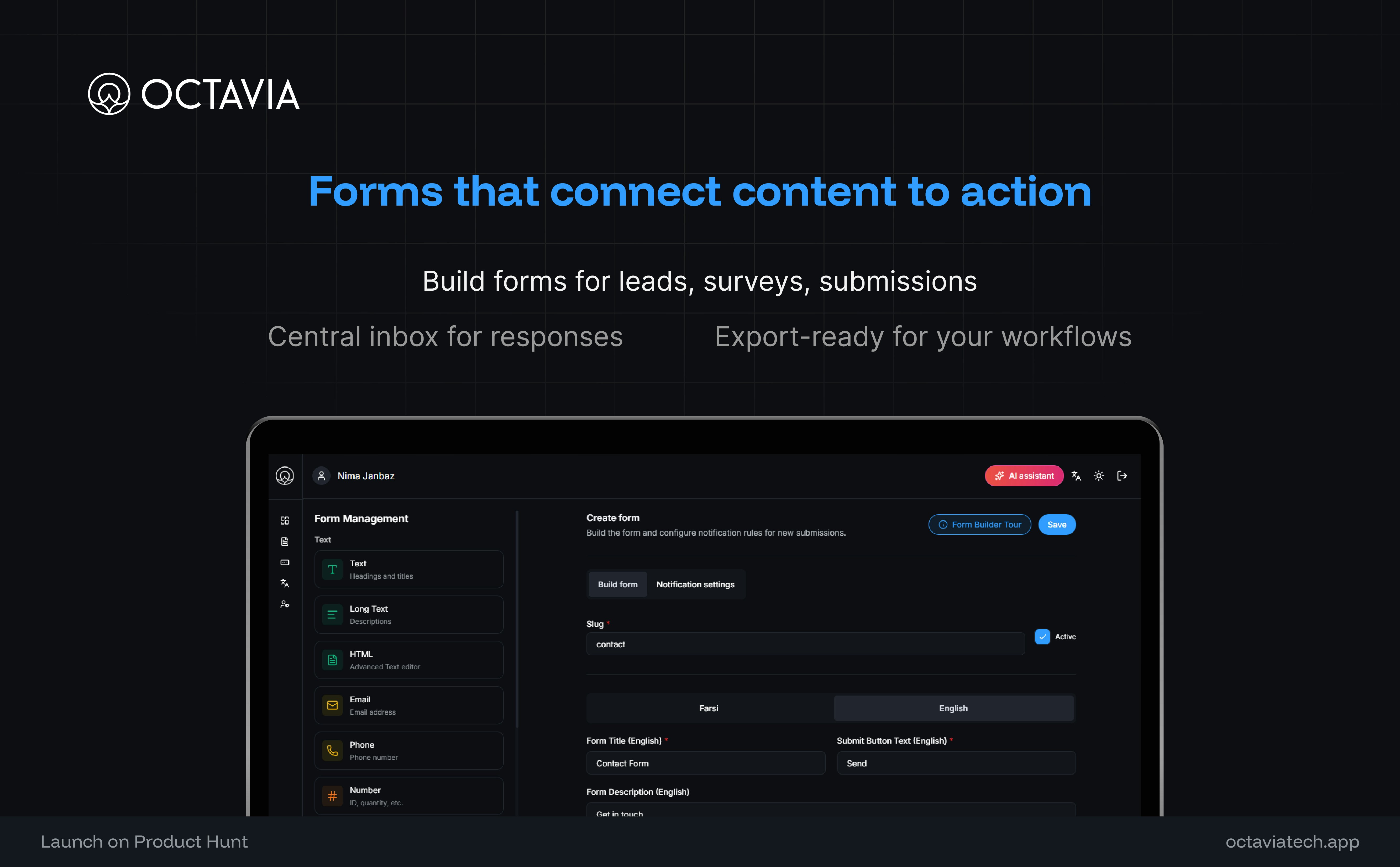 Octavia AI-CMS gallery image