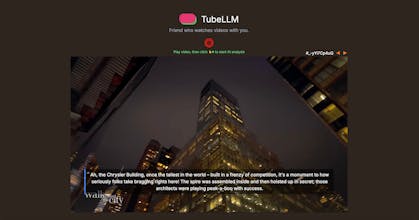 TubeLLM gallery image