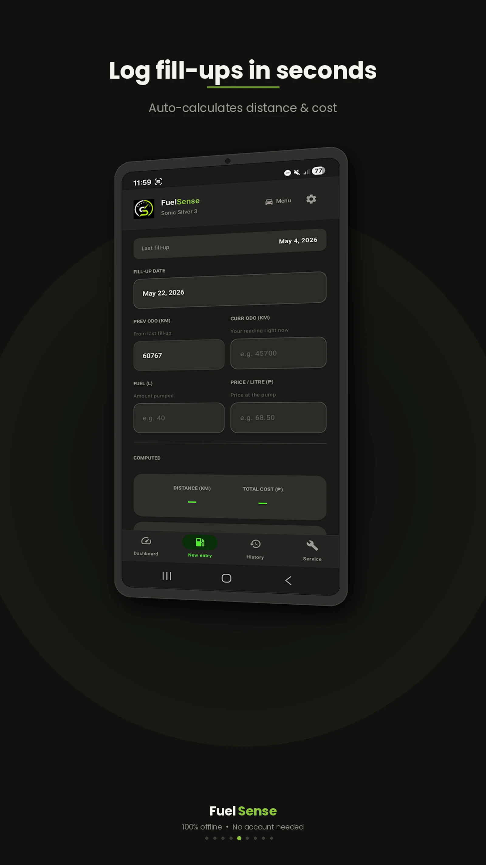 FuelSense screenshot 4