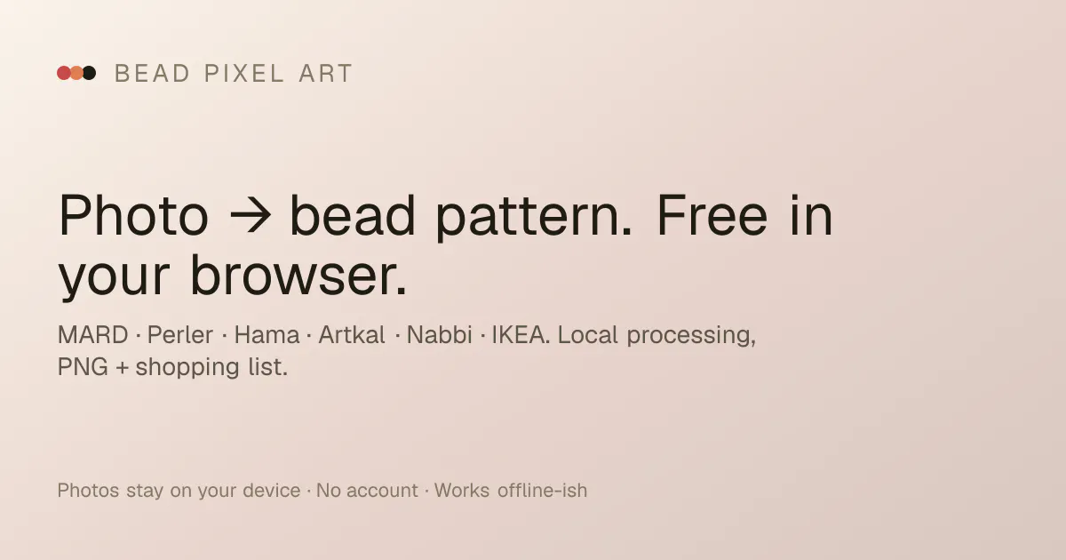 Bead Pixel Art gallery image