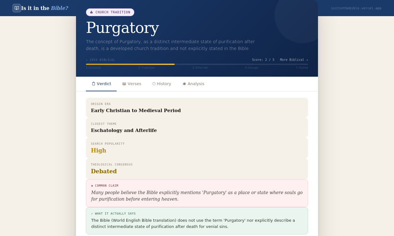 Is it in the Bible? media 2