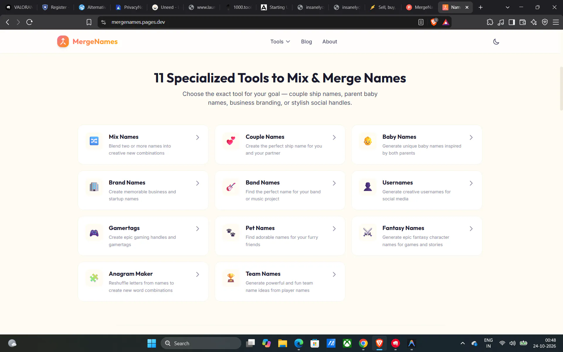 MergeNames gallery image