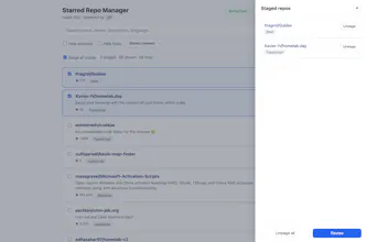 github unstar gallery image